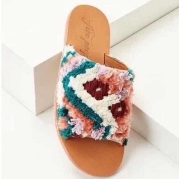 Free People Yuma Woven Mule Sandals - Picture 3 of 10